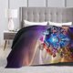 thumbnail image 5 of Manta de franela con dibujos animados de Transformers, suave y acogedora manta de felpa para todas las estaciones para niños y niñas, manta ligera y cálida para sofá cama o sofá de 40 x 30 pulgadas, 5 of 8