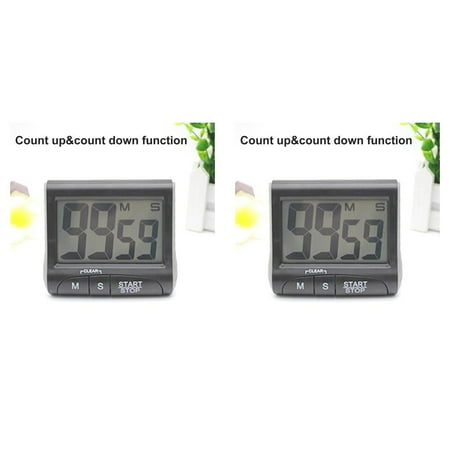 

2pcs Multifunctional Electronic Stopwatch Timer Timer