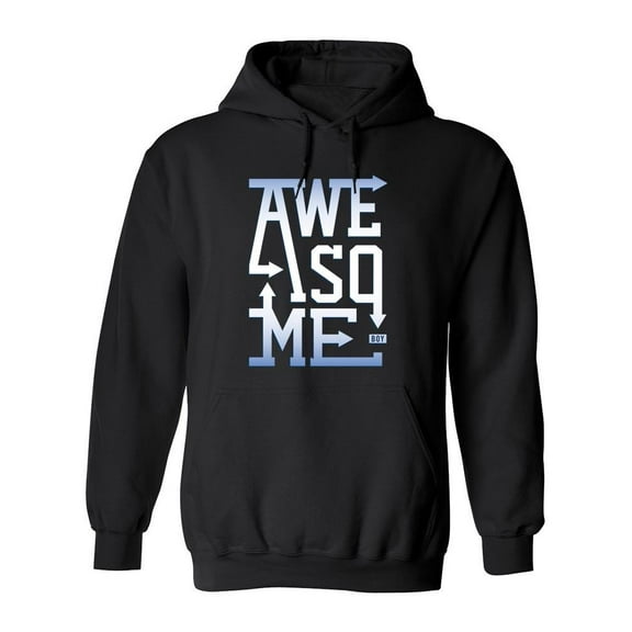 Awesome Boy. Hoodie Men -Image by Shutterstock, Male 5X-Large