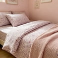 thumbnail image 3 of Polyester Bed Sheet Set 240 x 200 cm, Thick Breathable Anti-Slip Printed Fitted Sheet, Colorfast, Pilling Resistant, Vintage Pattern, 3 of 5