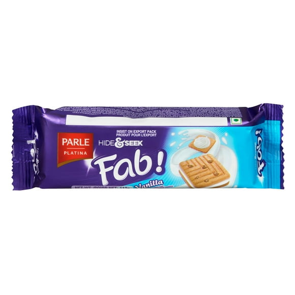 Parle Hide & Seek Fab Vanila, 112 g