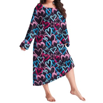 WiWi Women's Sleeveless Bamboo Nightgown - Racerback, Full Length, Plus Size Viscose Sleepshirt, Iron Grey