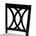thumbnail image 5 of Baxton Studio Aggie Grey Fabric and Dark Brown Finished Wood 5-Piece Dining Set, 5 of 10