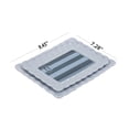 thumbnail image 2 of Sterling & Noble Home – 4x6 Picture Frame – Double Ruffle Light Blue Ceramic Photo Frame, 2 of 16