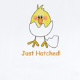 thumbnail image 2 of CafePress - Just Hatched Baby Infant Bodysuit - Baby Light Bodysuit, Size Newborn - 24 Months, 2 of 4