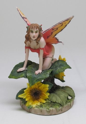 sunflower fairy ornament