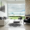 thumbnail image 7 of Ahgly Company Machine Washable Indoor Rectangle Transitional Platinum Gray Area Rugs, 8' x 12', 7 of 7