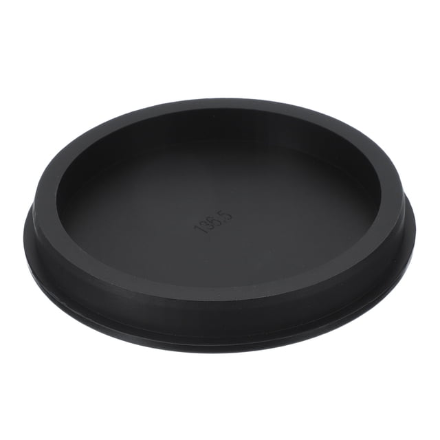Tapón de Silicona en Forma de T Uxcell, Diámetro 135 mm/5.32 Pulgadas, Tapón de Silicona Impermeable Reutilizable, Tapón Redondo para Sellar Agujeros en Equipos de Tuberías, Negro