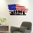 thumbnail image 6 of Guozer American Independence Day Stickers，Party Gathering Decoration Stickers Double Sided Static Window Stickers, 6 of 7
