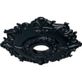 thumbnail image 3 of Ekena Millwork 18"OD x 3 1/2"ID x 1 1/2"P Riley Ceiling Medallion (Fits Canopies up to 4 5/8"), Hand-Painted Night Shade, 3 of 5
