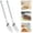 2PCS, variant on Extra Long Fork Prank Extendable Fork for Grilling BBQ Baking, Expandable Forks for Fruit Desser,Stainless Steel Dinner Forks Kitchen Gadget Home Outdoor Use