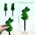 thumbnail image 3 of Riforla Rabbit Shape Insert Rabbit Green Insert Potted Easter Bunny Suitable for Easter Decoration Indoor Desk Style Outdoor/Indoor/Home Decor Green_007, 3 of 7