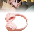 thumbnail image 5 of Auriculares inalámbricos para juegos con Bluetooth, multifunción, estéreo de alta fidelidad, cancelación de ruido, graves potentes, auriculares Bluetooth, color rosa melocotón, 5 of 5