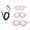 Pink, variant on TIELUTT Cavy, Petaurus Breviceps Harness Leash Set 3 Pcs Training Walking Gear Small Dog Accessories Store Dog Puppy Accessories Sports Dog Accessories for Small Dogs Accessories Dogs Accessories