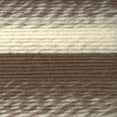 thumbnail image 2 of Lion Brand Bulky Acrylic Wool Blend Cream and Taupe Yarn, 312 yd, 2 of 4