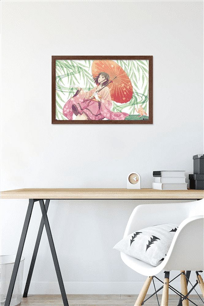 Fruits Basket - Kagura Soma Wall Poster, 14.725" x 22.375" Framed