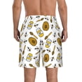 thumbnail image 3 of Naloa Honey Men's Beach Shorts, Surfing shorts, Swim trunks, Quick Dry Swim Trunks for Surfing Beach Fun - XX-Large, 3 of 9