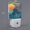 thumbnail image 2 of Honeii Palm Trees Print LED Night Light with Light Sensor, Night Lights Plug Into Wall,Ideal for Bedrooms and Hallways-US, 2 of 7