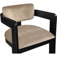 thumbnail image 6 of Pemberly Row Contemporary Beige Velvet Dining Chair (Set of 2), 6 of 10