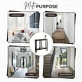 thumbnail image 4 of Kings Brand Furniture Console Table with Lower Shelf for Entryway, Hallway, Living Room (Espresso), 4 of 8
