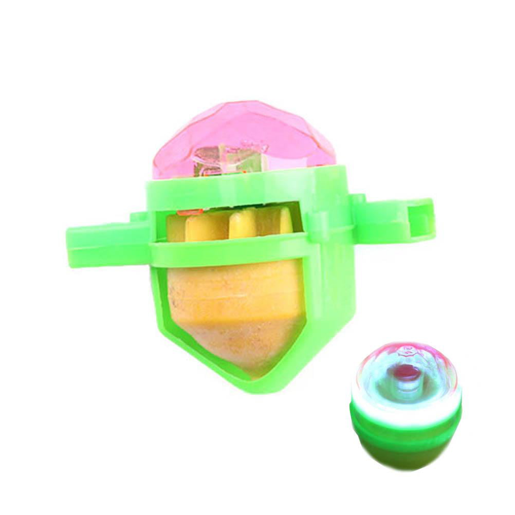 Novelty Whistle Gyro Toys Blowing Rotation Stress Relief Desktop Spinnig Top Toy 