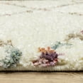 thumbnail image 4 of Style Haven  Aire Diamond Lattice Ivory/ Multi Shag Tassel Fringe Area Rug. 9' 10" x 12' 10" - Runner/Rectangle, 4 of 5
