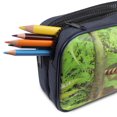 thumbnail image 2 of Pen + Gear Dinosaur 2 Zip Pencil Pouch with Velociraptor Design, 2 of 6