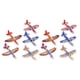 thumbnail image 2 of 10 piezas de aviones planeadores de espuma Hugo Juguetes voladores para niños, 2 of 10