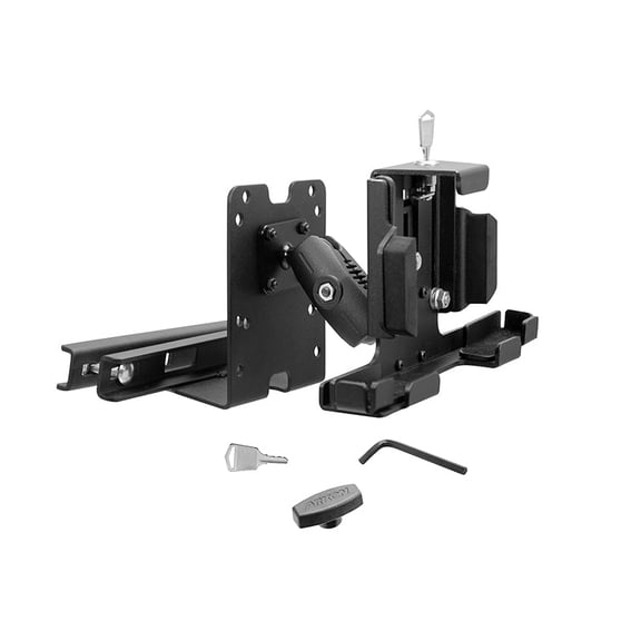 LockVise Metal Locking Car Headrest Tablet Mount with 2.75" Shaft