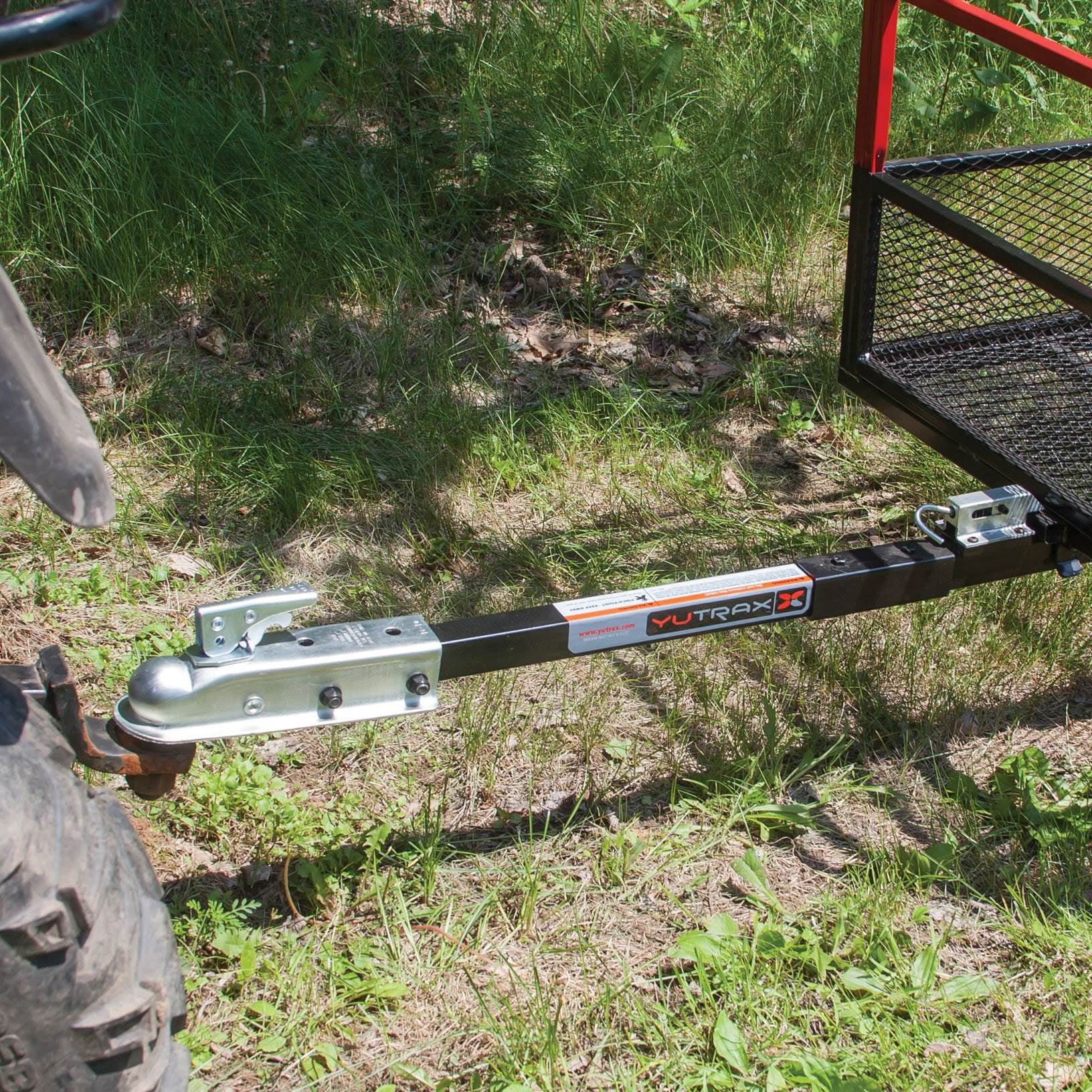 Yutrax TX112 2" Off Road Utility ATV Trailer PinStyle Conversion Ball