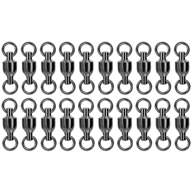 Bgsha 20x Rotules de Roulement à Billes pour la Pêche en Mer 0/1/2/3/4/5/6/7/8/9