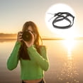 thumbnail image 3 of Miangastore Sling Camera Strap Black Nylon Rope Adjustable Length 1Pack Simple Installation, 3 of 8