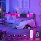 thumbnail image 3 of Base de Cama con Estación de Carga Y Luces RGB LED, Marco de Cama Esquinero con Cajones de Almacenamiento, Estructura de Cama con Plataforma, No Necesita Somier (Individual/Twin), 3 of 9
