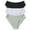 Grey, variant on Sngxgn Women's Cotton Underwear,Breathable Solid Comfortable High Waist Soft Briefs Panties for Women(Pink,XXL)