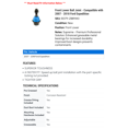 thumbnail image 2 of Front Lower Ball Joint - Compatible with 2007 - 2018 Ford Expedition 2008 2009 2010 2011 2012 2013 2014 2015 2016 2017, 2 of 2