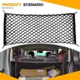 thumbnail image 7 of RUseeN Cargo Net Stretchable, Car Exterior Accessories, Adjustable Elastic Trunk Storage Net with Hook for SUVs, Cars and Trucks (35.4x15.8 Inch), 7 of 7