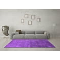 thumbnail image 3 of Ahgly Company Indoor Rectangle Oriental Purple Industrial Area Rugs, 4' x 6', 3 of 4
