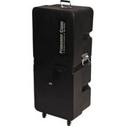 Molded PE Accessory Case; Upright w/ Wheels - 36 InchX16 InchX12 Inch