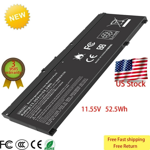 SR03XL Battery for HP Pavilion Gaming 15-CX0000 Envy X360 15-cp0000 17-bw0000