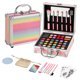 thumbnail image 1 of Funda de transporte de maquillaje Anpro All-in-One con set de maquillaje profesional para adolescentes, 1 of 8