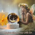 thumbnail image 3 of Luz nocturna IFOLAINA Moon Fairy, bola de cristal de 60 mm con base, 3 of 7