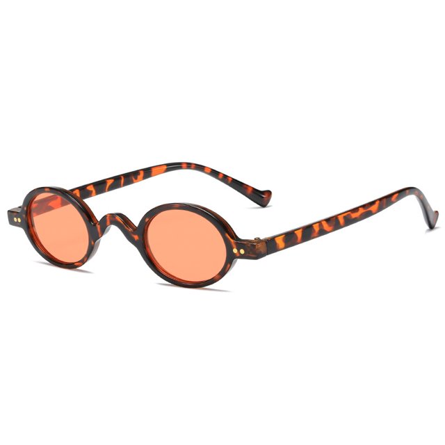 Gafas de sol para mujer Steampunk Retro, montura pequeña, montura redonda, gafas de sol con remaches, gafas Street Beat personalizadas