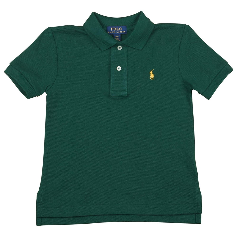 Polo Ralph Lauren - Polo RL Toddler Boy's (2T-5T) Mesh Polo Shirt (Pine ...
