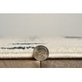thumbnail image 5 of Linon Home Décor Allegra Blount Area Rug or Runner Collection, Ivory and Blue, 8' x 10', 5 of 5