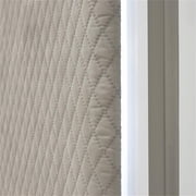 Michael Amini Marquee Modern Eastern King Panel Bed in Cloud White