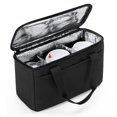 thumbnail image 1 of Portavasos Trunab, reutilizable, para 3 tazas, color negro, 1 of 8
