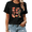 Black, variant on Tomato Medley Graphic Tees Womans T-shirt Black/White S-5XL Shirts Garden Vegetable Tops