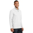 thumbnail image 4 of Port Authority Pinpoint Mesh 1/2 Zip-XL (White), 4 of 6
