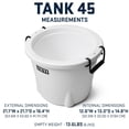 thumbnail image 3 of Enfriador de cubos YETI TANK 45 blanco, 3 of 7