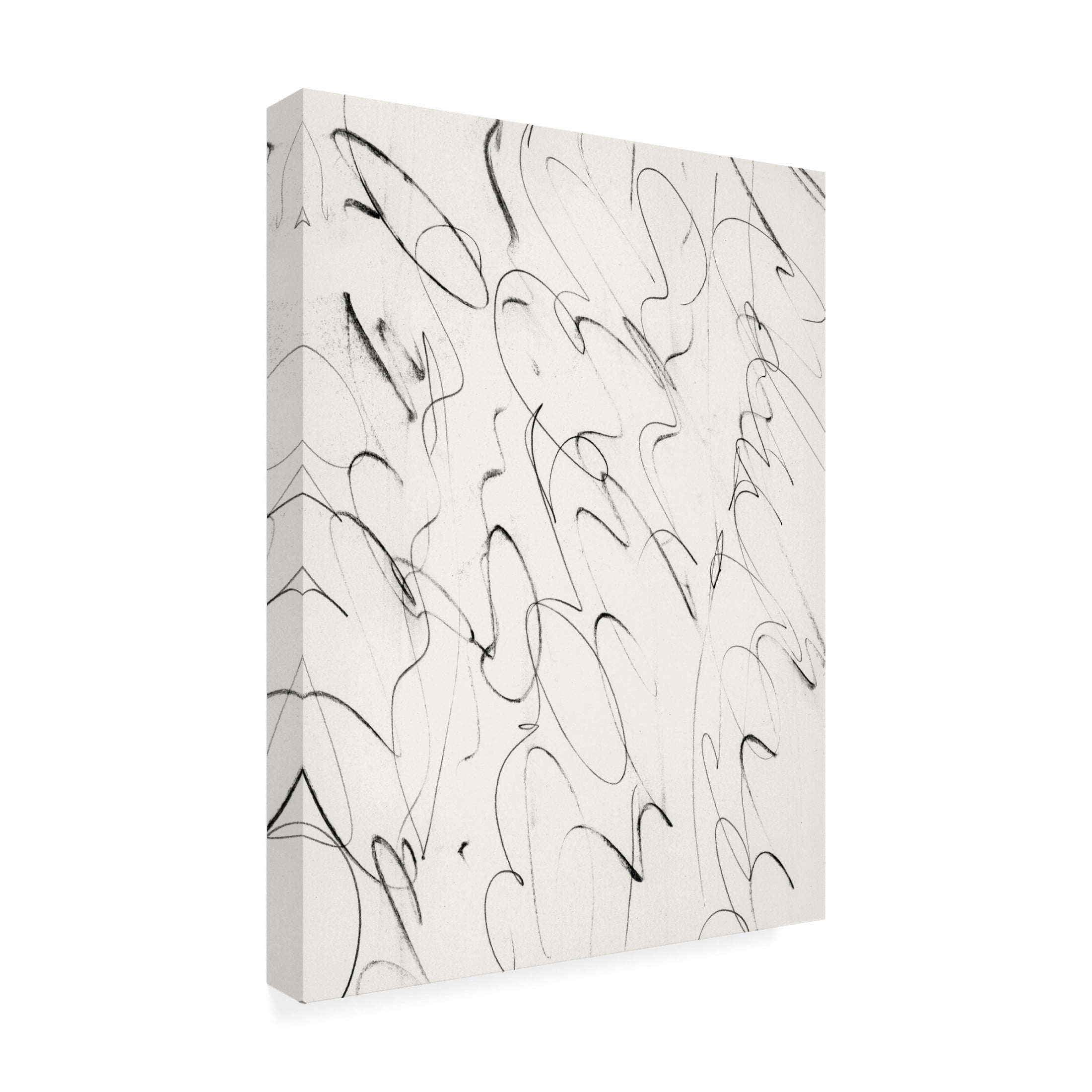 Trademark Fine Art Dan Hobday Script Canvas Wall Art